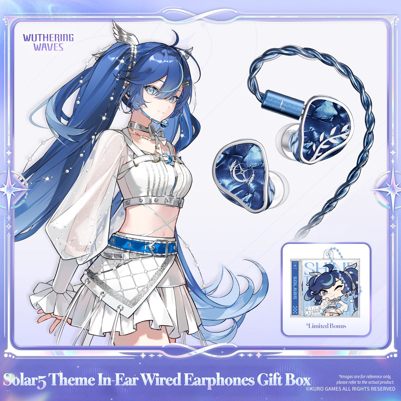 [Pre-Order] Solar5 Theme In-Ear Wired Earphones Gift Box Luno | Wuthering Waves (Jan 2027)
