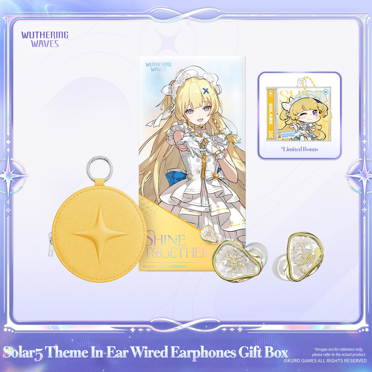 [Pre-Order] Solar5 Theme In-Ear Wired Earphones Gift Box Phoebe | Wuthering Waves (Jan 2027)