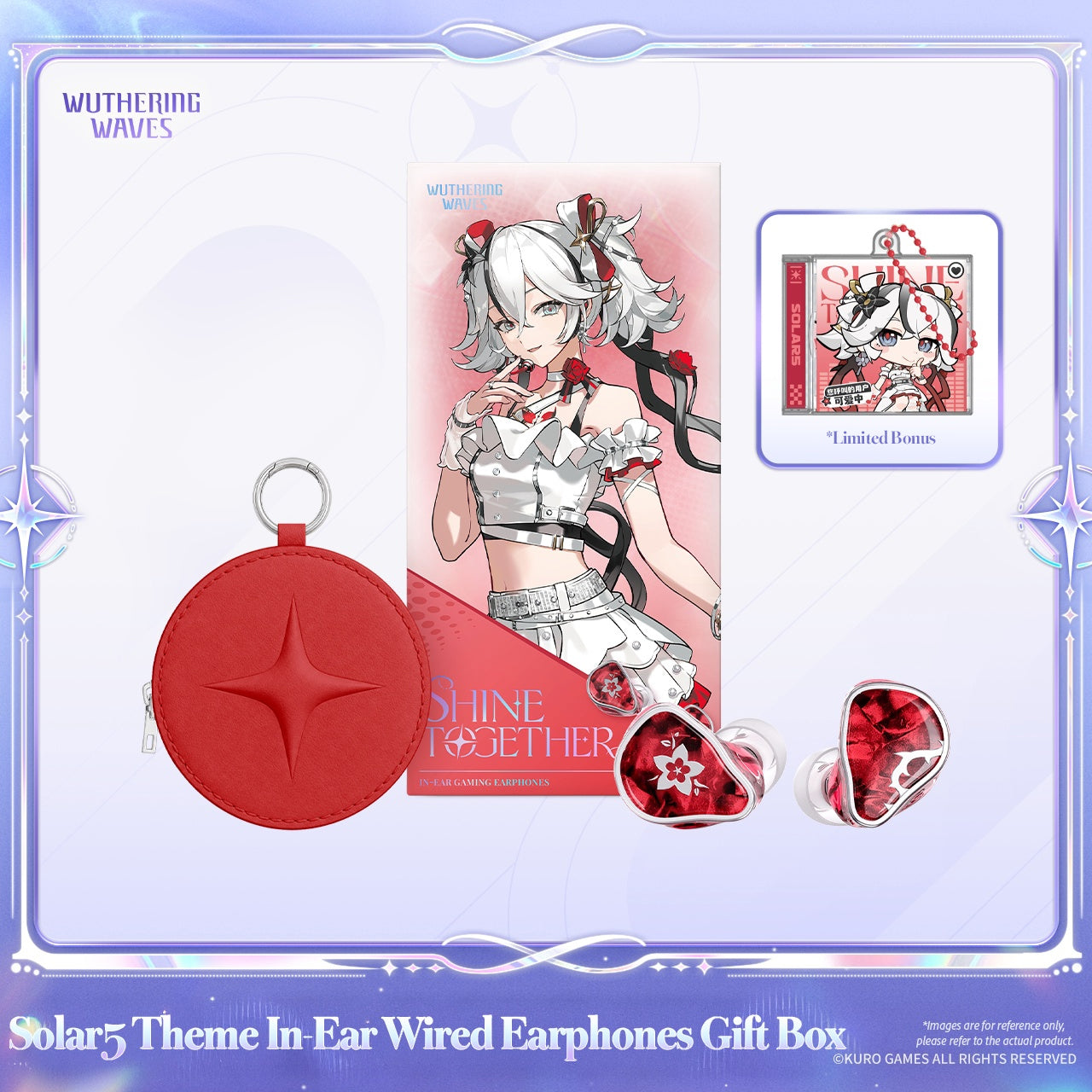 [Pre-Order] Solar5 Theme In-Ear Wired Earphones Gift Box Camellya | Wuthering Waves (Jan 2027)