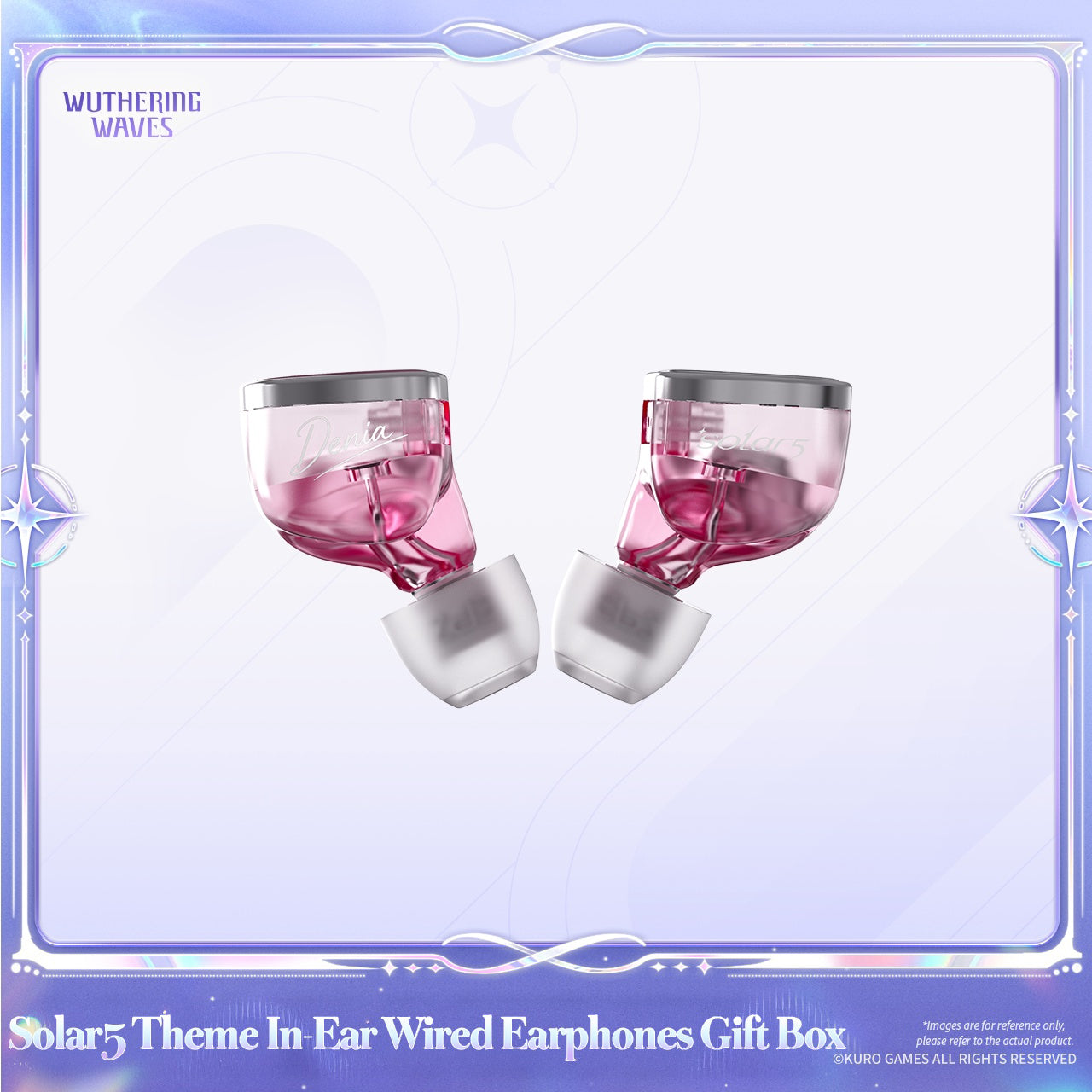 [Pre-Order] Solar5 Theme In-Ear Wired Earphones Gift Box Denia | Wuthering Waves (Jan 2027)