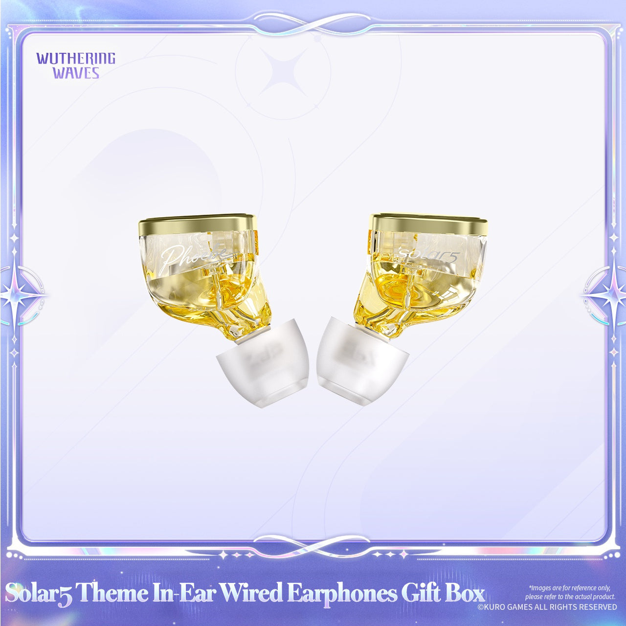 [Pre-Order] Solar5 Theme In-Ear Wired Earphones Gift Box Phoebe | Wuthering Waves (Jan 2027)