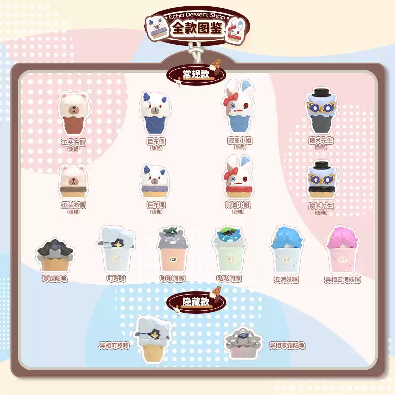 [Official Merchandise] Echo Dessert Shop Mini Figures | Wuthering Waves