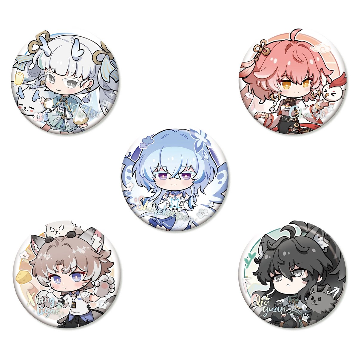 [Pre-Order] In The Forest Series Chibi Badge | Wuthering Waves (Within 200 Days)