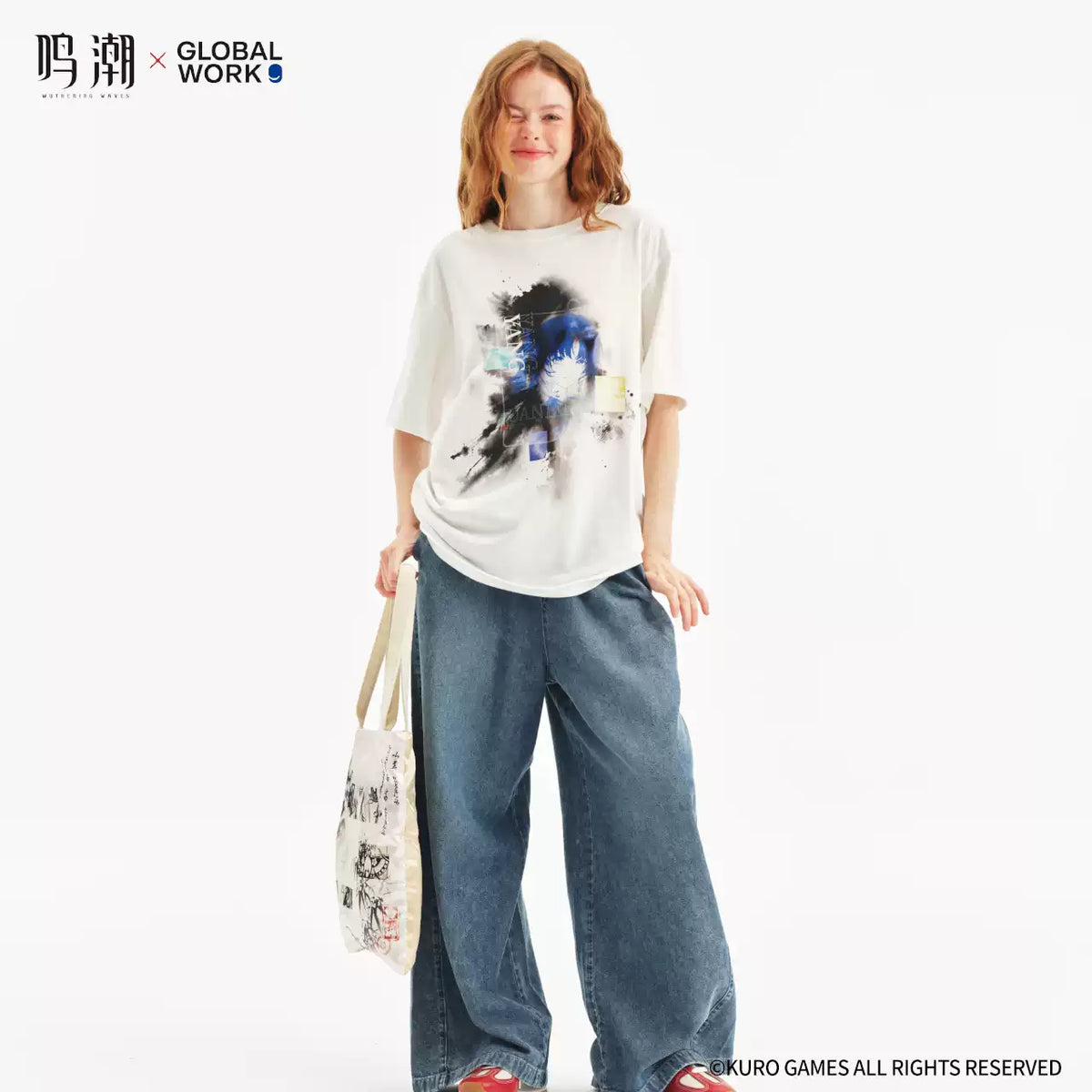 [Pre-Order] Global Work Crossover Theme T-Shirt | Wuthering Waves (Within 200 Days)