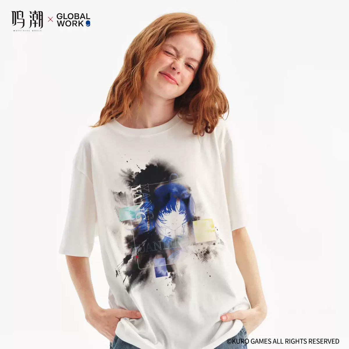 [Pre-Order] Global Work Crossover Theme T-Shirt | Wuthering Waves (Within 200 Days)