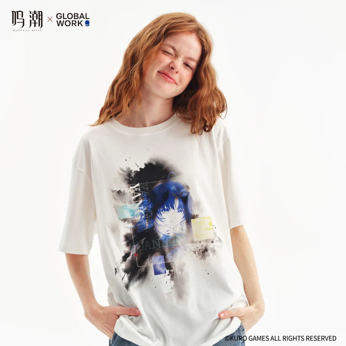 [Pre-Order] Global Work Crossover Theme T-Shirt | Wuthering Waves (Within 200 Days)