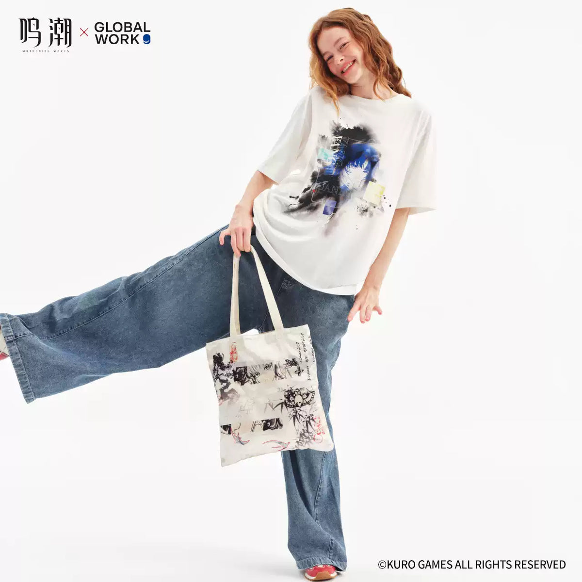 [Pre-Order] Global Work Crossover Theme Tote Bag | Wuthering Waves (Within 200 Days)