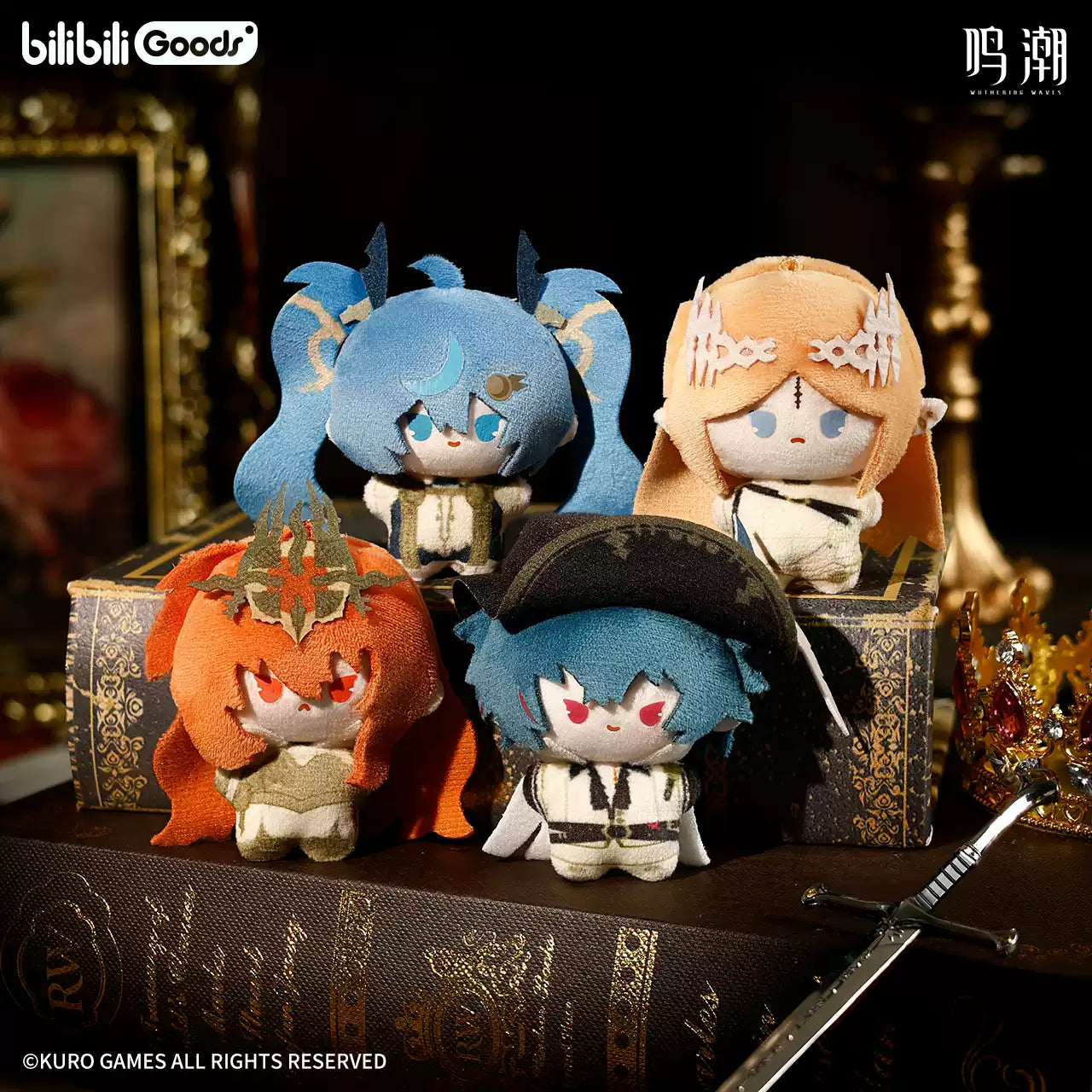 [Pre-Order] Diadem's Downfall Mini Hangable Plushies | Wuthering Waves (Within 200 Days)